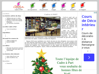 cadreapart.com website preview