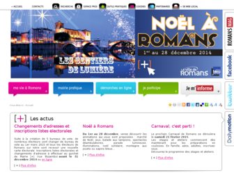 ville-romans.com website preview