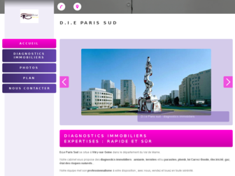 die-paris-sud.fr website preview