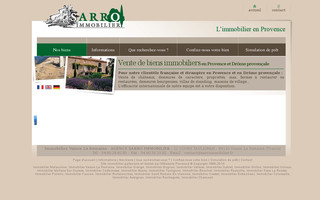 sarroimmobilier.fr website preview