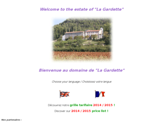 domaine-lagardette.com website preview