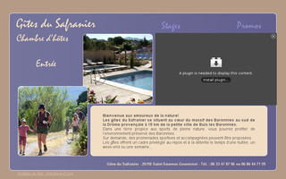 gites-du-safranier.com website preview
