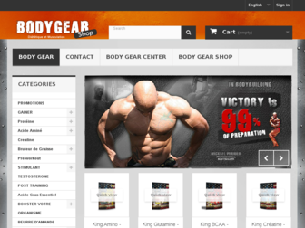 bodygear.fr website preview