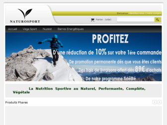 naturosport.com website preview