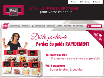 protidiet.fr website preview