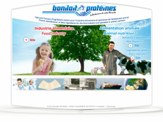 bonilait-proteines.com website preview