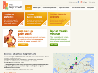 cliniquemaigrirensante.com website preview