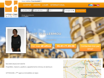 guillermou.optimhome.com website preview