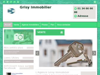 grisy-immo.fr website preview