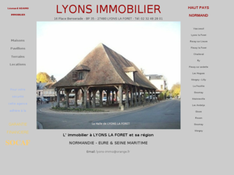 lyons-immo.com website preview