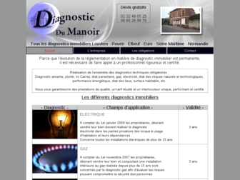 diagnosticdumanoir.fr website preview