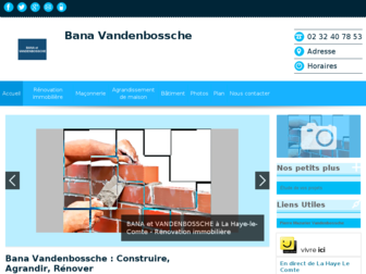 bana-vandenbossche-maconnerie-louviers.fr website preview