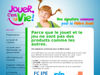 jouercestlavie.fr website preview