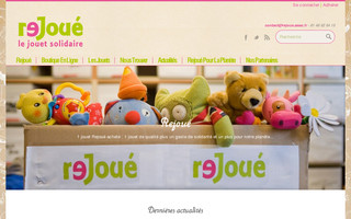 rejoue.asso.fr website preview