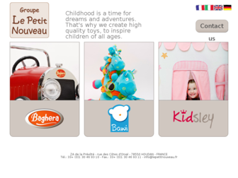 lepetitnouveau.fr website preview