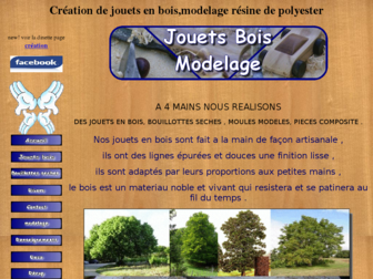 jouets-bois-modelage.fr website preview