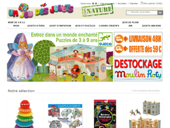 unjeudesjouets.com website preview