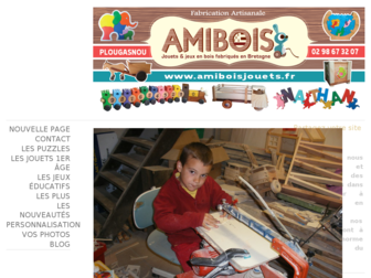 amiboisjouets.fr website preview