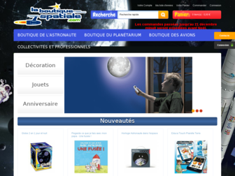 laboutiquespatiale.com website preview