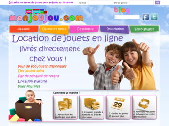 monjoujou.com website preview