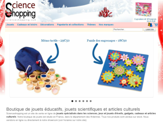 scienceshopping.com website preview