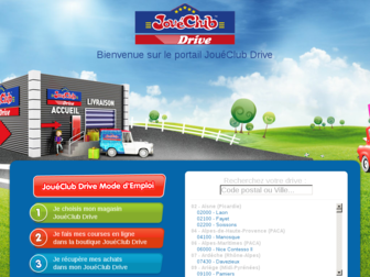 joueclubdrive.fr website preview