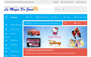 magie-du-jouet.com website preview