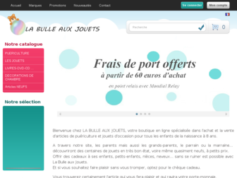 la-bulle-aux-jouets.com website preview