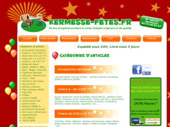 kermesse-fetes.fr website preview