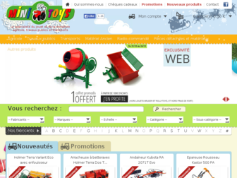 mini-toys.fr website preview