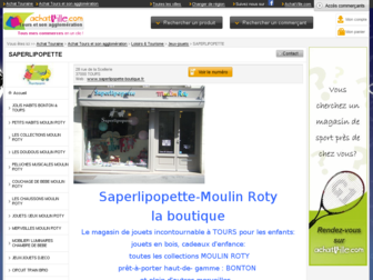 saperlipopette-boutique.fr website preview
