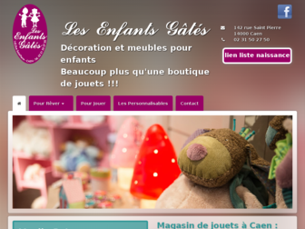 les-enfants-gates.com website preview