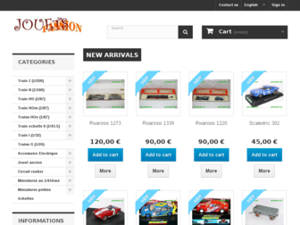 jouets-passion.com website preview