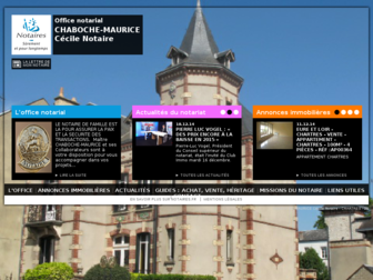 chaboche-maurice-chartres.notaires.fr website preview