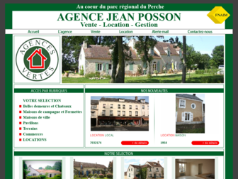 posson-immobilier.fr website preview
