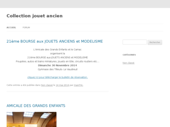 collectionjouetancien.org website preview