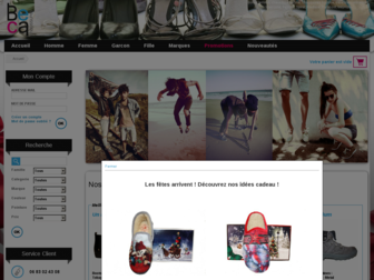 beca-chaussures.fr website preview