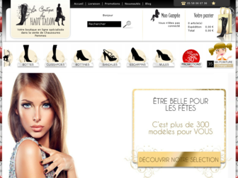 laboutiqueduhauttalon.fr website preview