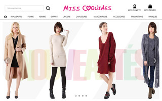 misscoquines.fr website preview