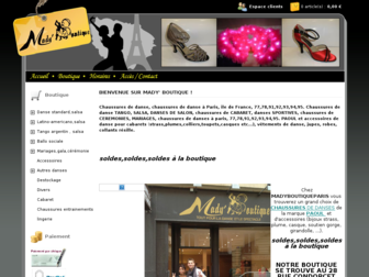 madyboutiqueparis.com website preview