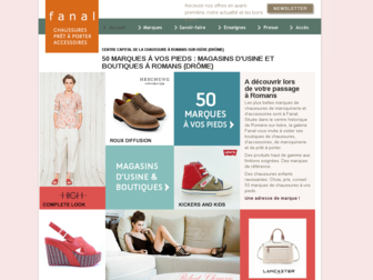 fanal-chaussure-romans.com website preview