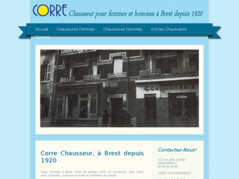 correchausseur.fr website preview