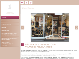 lucas-chaussures-oise.fr website preview