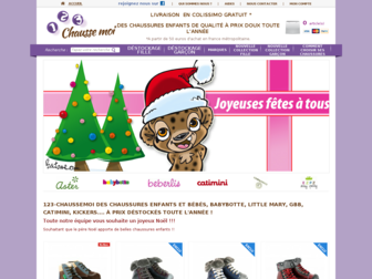 123-chaussemoi.fr website preview