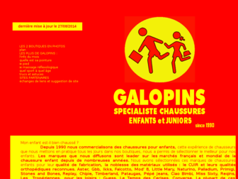 galopins.com website preview