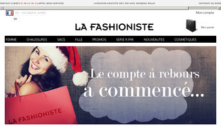 lafashioniste.com website preview