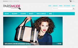 parismode-chaussures.com website preview