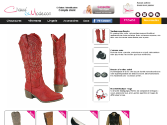 chaussures-et-mode.com website preview