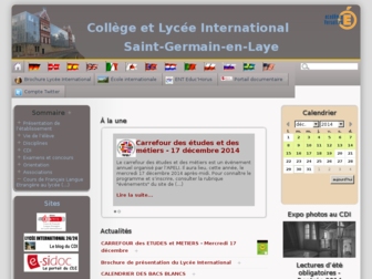 lycee-international.com website preview