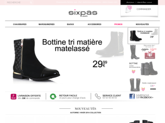 sixpas.com website preview